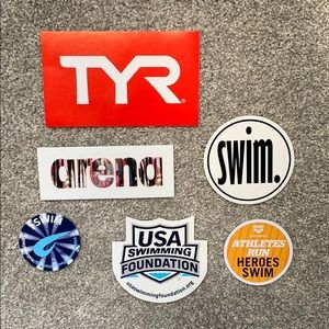 Assorted Swim Stickers